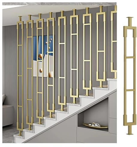 Balustres d'escalier réglables en fer forgé – Broches métalliques de 0 ° à 180 ° pour escaliers d'intérieur/extérieur, parfaits pour les conceptions de niveau et de pente et les balustrades élégantes