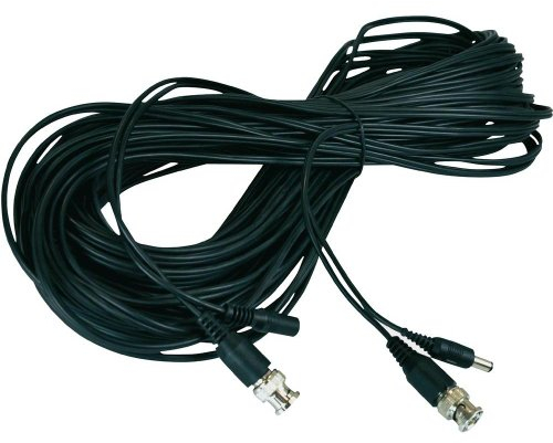 ABUS 20m Video-Kombikabel BNC/DC | Anschlussfertiges Verlängerungskabel für analoge Überwachungskameras | Video- & Stromversorgung in einem Kabel, vorkonfektioniert, einfache Installation