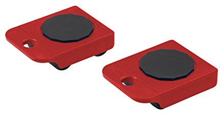 Meister Transportroller - 2 Stück im praktischen Set - Je 150 kg Tragkraft - Anti-Rutsch-Beschichtung - Zum mühelosen Verschieben von Möbeln / Umzugshelfer / Lastenheber / Möbelroller / 419910