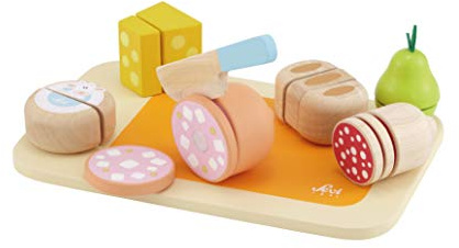 Vorspeisenteller | Sevi | Kinderrollespielen. Handmade Holzspiele. Weihnachts- und Geburtstagsgeschenk | 27x17cm | Kinderrollespiele | Modell 83060
