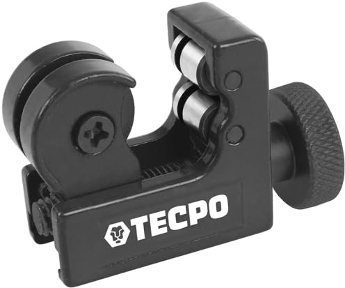 TECPO Mini Rohrschneider 3-16 mm Rohrabschneider Kupferrohrschneider Schneidwerkzeuge für Schneiden von Rohren aus Kupfer Messing Aluminium Kunststoff PVC