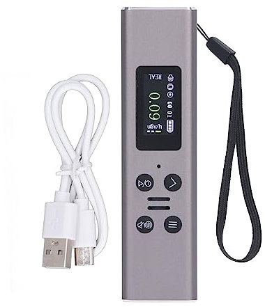 Geigerzähler, Tragbarer Strahlungstester, Echtzeitüberwachung, Digitales Radioaktivitätserkennungsmessgerät, Nuklearmonitor, Radioaktives Alarmdosimeter, Empfindlicher 0,96-Zoll-LCD-Bildschirm, Eingeb