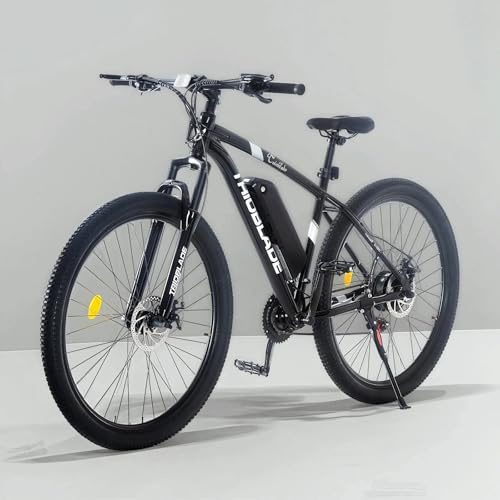 BSTSEL 27.5 inch Electric Mountain Bike for Adults, Ebike 21-Speed and Removable 36V-10.4AH Li-Ion Battery, 250W High-Speed Brushless Motor, Range 45-65km, Up to 25km/h, 4 Riding Modes