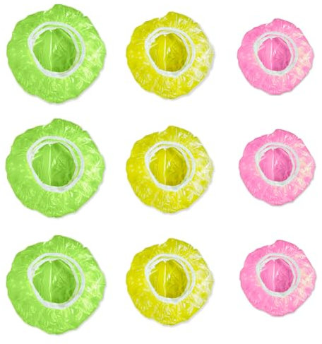 Cragmut 120 Pièces Couverture Alimentaire, Colorées Couvertures Alimentaires Élastiques Couvercle en Plastique réutilisable pour Conservation Fruits et Légumes