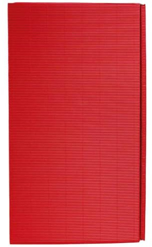 2er Weinkarton, Geschenkkarton, Rot, Wellpappe, 36 x 18 x 9 cm, 25 Stück