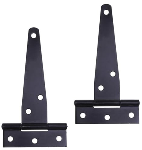 Artibetter 2stücke Strap Scharnier Scheunentor Tür Tor Scharniere Hochleistungs Schuppenscharnier Zaunscharnier Schmiedeeisen Torscharniere
