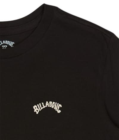 BILLABONG Arch Crew - Camiseta de Manga Corta - Niños 8-16 - Negro