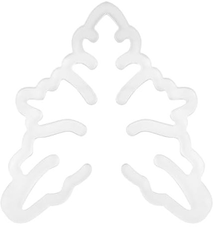 SGERUFZ 1 Pcs Tutor para Plantas Monstera, Soporte para Plantas, Anillo de Soporte para Jardín, Grappler Monstera, Tutor Transparente para Tallos, Clip para Plantas, Sujetador de Tallos de Acrílico