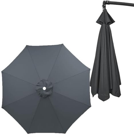 PYCJNFC Ersatzbezug für Gartenschirme, 3 m/7 m/3 m/2 m, 6/8 Arme, freitragender Sonnenschirm, Stoffbezug, Ersatzbezug