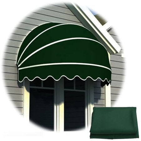 Tende Cappottina Da Sole Per Balcone, Tende A Ventaglio Da Aperto Pieghevole, Tende Da Sole Per Finestra, Tettoia Per Porte E Finestre, Negozio Protezione Solare(Green,110cm-3.61ft)