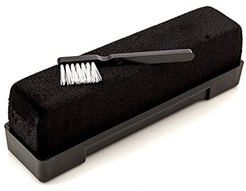 Record-Happy Record Cleaning Velvet Brush - with Anti Static Solution Fluid and Stylus Cleaner Extend Life, Improve Fidelity and Keep your Prized Vinyl Collection LPs like New !