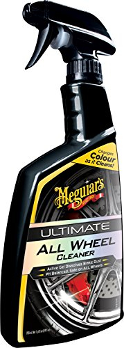 Meguiar's G180124EU Ultimate All Wheel Cleaner Felgenreiniger, Reinigt alle Felgenoberflächen, Entfernt Bremsstaub und Schmutz, PH-Neutral, 709ml