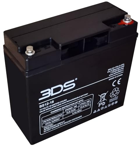Bds Battery Agm Long Life 12v 18ah T8