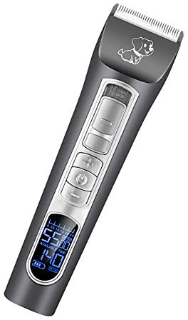 MikusangT Kit Professionale Pet Hair Clipper, Rasoio Cordless per la toelettatura dei Cuccioli, Taglia Cani a Basso Rumore, Ricaricabile, Adatto per Cani, Gatti, Conigli e Altri Animali Domestici