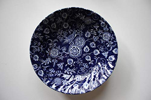 Churchill China Royal Wessex Nankin Bol à repas Bleu et blanc 15,5 cm