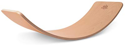 Kinderfeets, Kinderboard, Waldorf Original Wooden Balance Board for Toddlers, Kids, Teens, Adults (LITE Natural)
