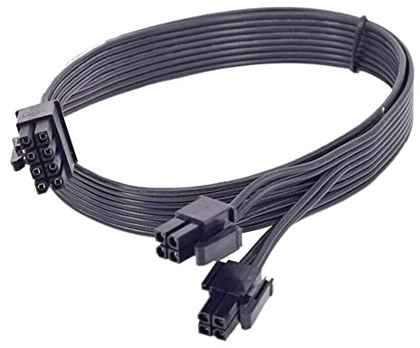 Gintai Power Supply Cable Replacement for Cooler Master V700 V850 V1000 | V1200 CPU 8-Pin to 4+4-pin