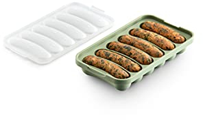 Lékué Veggie Sausages Molde para hacer salchichas caseras