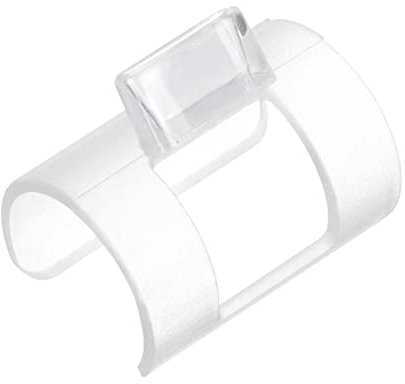 WHAMVOX Anfänger Flöten Lernmundstück Tragbares Musikinstrument Zubehör für Flötenbläser Flötenhilfe für Einfaches Spielen und Blasen Perfekt für Flötenanfänger