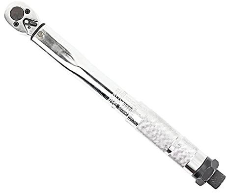 Crepundia Drehmomentschlüssel,Torque Wrench Drehmomentschlüssel Bike 1/4 3/8 1/2 Quadratmeter 5-210N.M Zweiwege präziser Ratschenschlüssel Reparaturschlüssel Taste Handwerkzeuge(3 8 Inch)