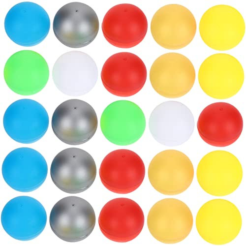 BESTonZON 50stücke Befüllbare Lotteriekugeln Kleine Plastikkapseln Für Party-events Spielzeug Für Kaugummiautomaten Für Tombola Bastelprojekte Und Überraschungsgewinnspiele