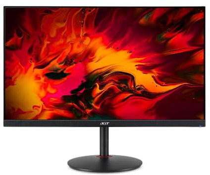 Acer Nitro XV272UW2bmiiprfx 27 inch Gaming Monitor - IPS Panel, 2560 x 1440, 240Hz, FreeSync Premium, 1ms, 400 nits, VESA DisplayHDR 400, 99% sRGB, DP 1.4, HDMI 2.0, Audio Out, 2x 2W Speakers