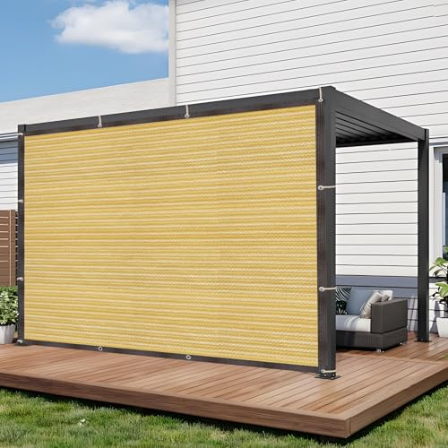 Schattennetz - Schattiernetz mit öSen 2.5x3m Langlebig Schattierungsnetz 95% UV-Schutz Schattentuch für Sonnenschutz Auf Balkonen GäRten GewäChshaus und Terrassen