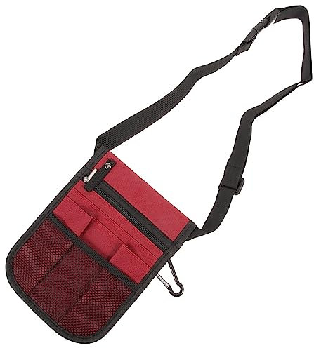 MILISTEN Gürteltasche Für Krankenpflege Organisationstasche Mit Großem Fassungsvermögen Umhängetasche Aus Verstellbarer Gürtel Multiple Taschen Für Werkzeuge Und Zubehör