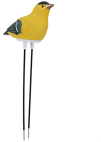 Greensen Igrometro del Terreno, Sensore A Forma di Cono con Misuratore di umidità per Piante, Sensore Ottico Automatico per Piante da Interno E da Esterno, Giardino (Giallo)