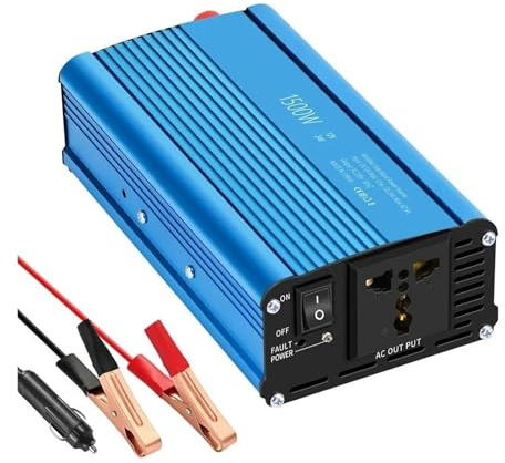 Transformateur Convertisseur 12 V CC vers 220 V CA 2000 W 1500 W 600 W pour Adaptateur Voiture(12V,1500W)