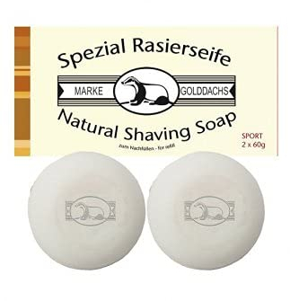 Golddachs Rasierseife Sport