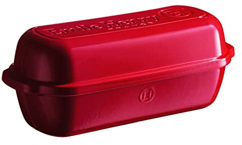 Interhal 345503 Italienisches Brot Leib Bäcker, Keramik, Burgund