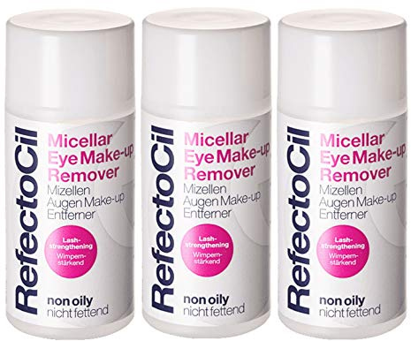 3er Refectocil Micellar Eye Make-Up Remover Augen Make-Up Entferner 150 ml