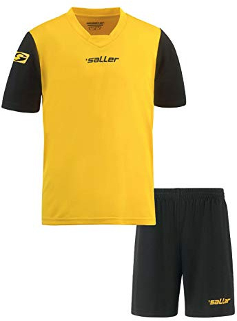 Saller Trikot-Set »sallerVerona« 260 gelb-schwarz Gr. S