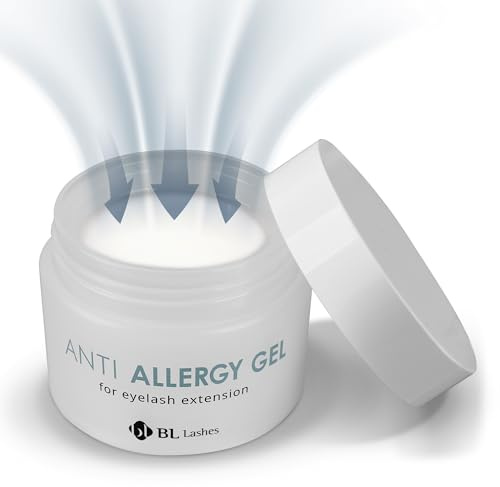 bl BL Gel antiallergico per colla per extension ciglia Previene l'allergia alla colla per ciglia e riduce i fumi e gli odori nel salone di extension ciglia