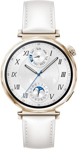 HUAWEI WATCH GT 5 41mm Smartwatch, Sharp-Edged Design, All-new Running and Cycling Sports, Health Tracking, up to 7 Days Battery Life, Compatible with iOS and Android, White