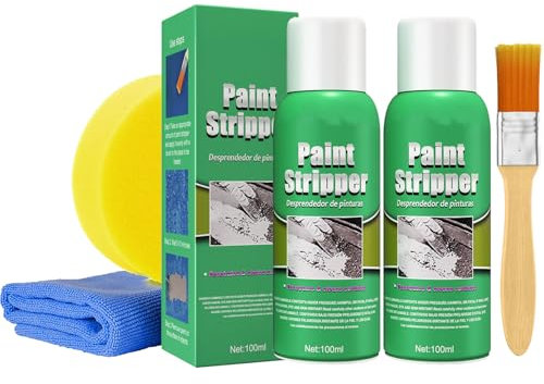 Nimedala Decapante de Pintura, removedor de Pintura, decapante de Pintura para Metal, decapante de Pintura para Madera, decapante de Pintura para Metal (2Pcs)
