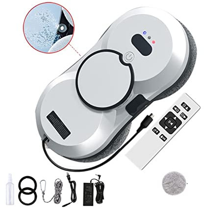 Aspirateurs de vitres Robot de nettoyage de vitres 30ML, machine de nettoyage de vitres automatique, jet d'eau antichute, corps ultra-mince, moteur sans balais Aspirateurs robots(Brushless motor-01)