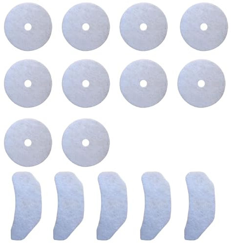 Tumble Dryer Filter 10 PCS Dryer Lint Screen Replacement 23.5 cm and 5 Front Air Inlets Dryer Parts and Accessories Applicable to Bus*h Dhb7vtdw/Td3cnbw/Dhb7vtdb [energy Class A]