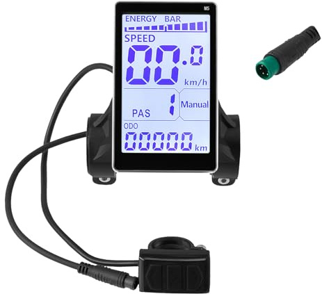 Écran LCD pour vélo électrique, Compteur Vélo pour vélo électrique 24V 36V 48V 60V, Bike Computer, VTT Vélo de Route Compatible avec Protocole de Communication n° 2 Avant l'achat.
