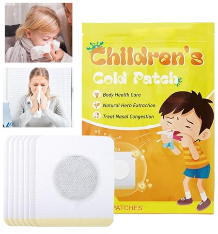 Nose Plasters for Children, Pack of 8, Soothing Care Plaster, Soothing Nose Plaster for Children, Girls, Travel, Complaint Relief