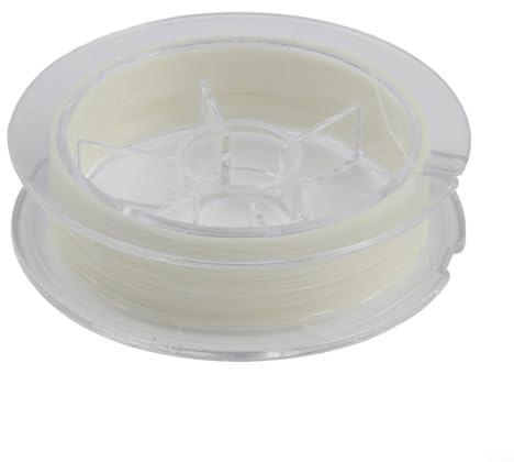 Bobine de fil de fixation de mouche lumineux en nylon compatible avec la plupart des bobines standard 37 mm x 50 m