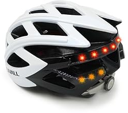BH60SE NEO II Smarter Fahrradhelm mit SOS-Benachrichtigung, Navigationsanasagen, Freisprecheinrichtung, weiß, Einheitsgröße M/L 55-61