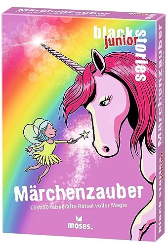 Black Stories Junior - Rainbow Stories: 50 fabelhaft verzwickte Rätsel voller Magie