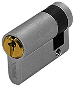 Versa Dual Finish Euro Cylinder Lock Barrel (Half Euro) (35mm x 10mm)
