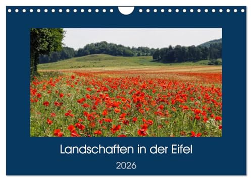 Landschaften in der Eifel (Wandkalender 2026 DIN A4 quer), CALVENDO Monatskalender