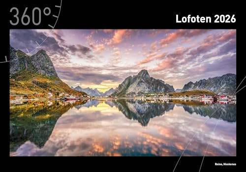Lofoten Premiumkalender 2026 (360° Premiumkalender 2026: Format 50 x 35 cm)