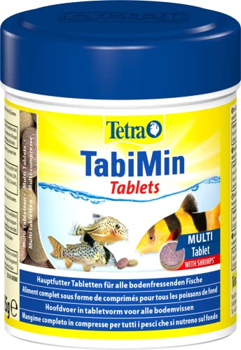 Tetra Tablets TabiMin - Cibo in compresse per tutti i pesci da fondo, ad es pesci gatto, cobiti o barbi da fondo, barattolo da 275 compresse