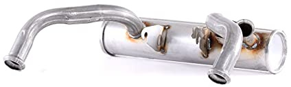 WALKER 01019 Vorschalldämpfer ohne Anbauteile Vorne Kompatibel mit CITROËN 2CV Limousine 5429110R 5465334E 5490718