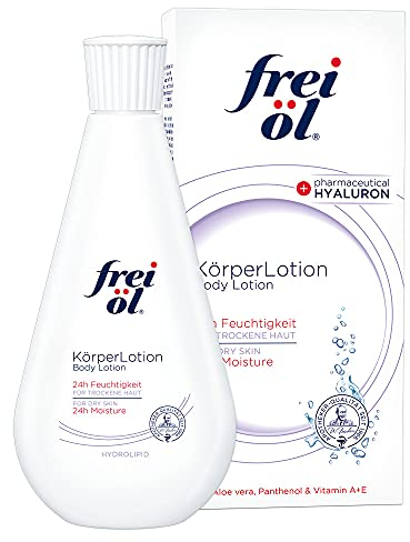 frei öl Hydrolipid-Körper Lotion mit Pharmazeutischer Hyaluronsäure und Aloe Vera, Bodylotion, 200 ml